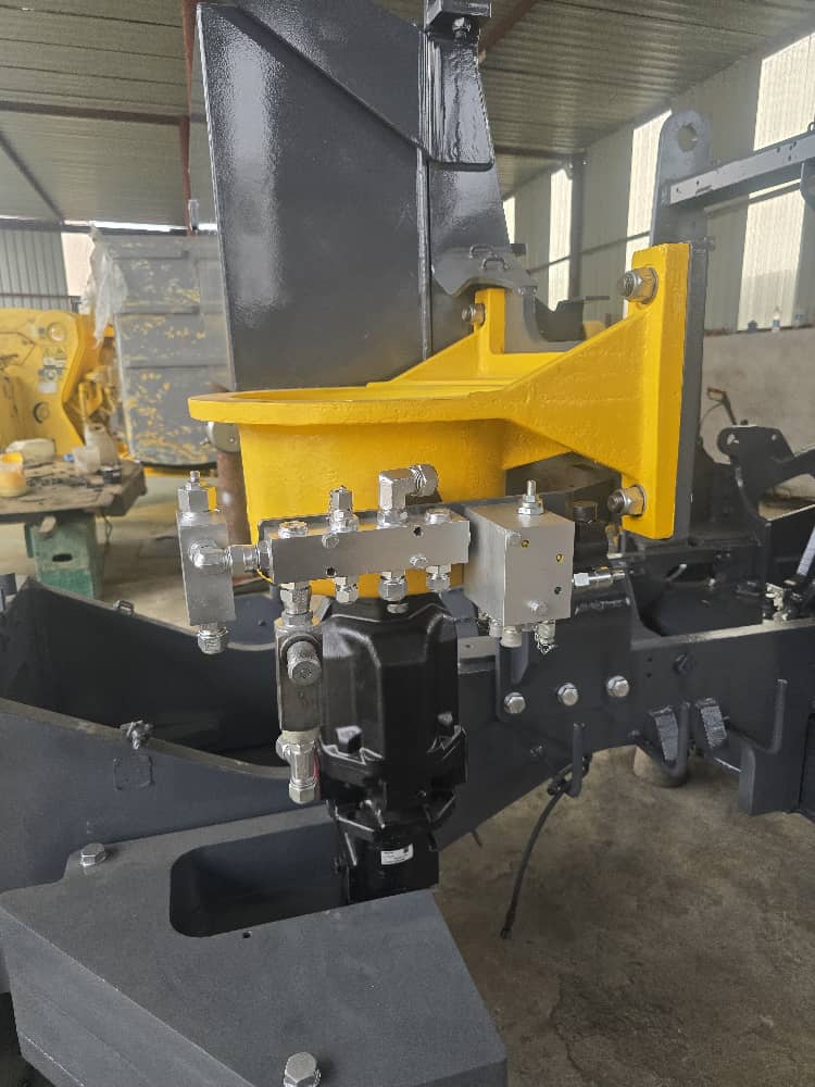 Hydraulic block rebuild on chassis