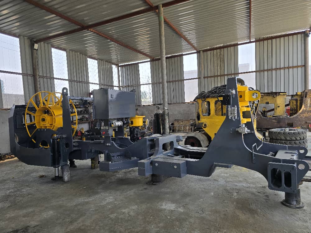 Full drill-rig chassis rebuild